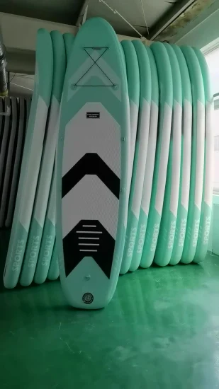 Premium 320 cm aufblasbares Paddle Board Tabla De Paddle Surf Sup mit Kajaksitz und Fußstütze
